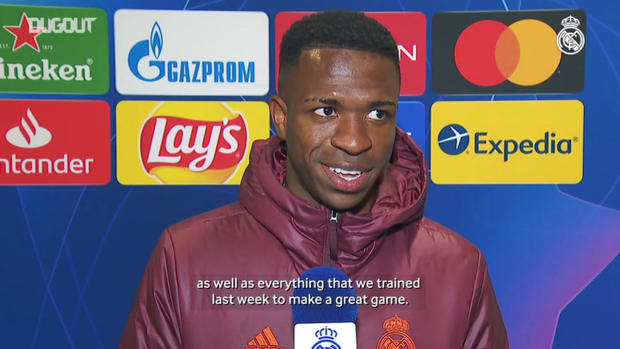 Vinicius Jr. 'We’re all happy to go to the quarter-finals'